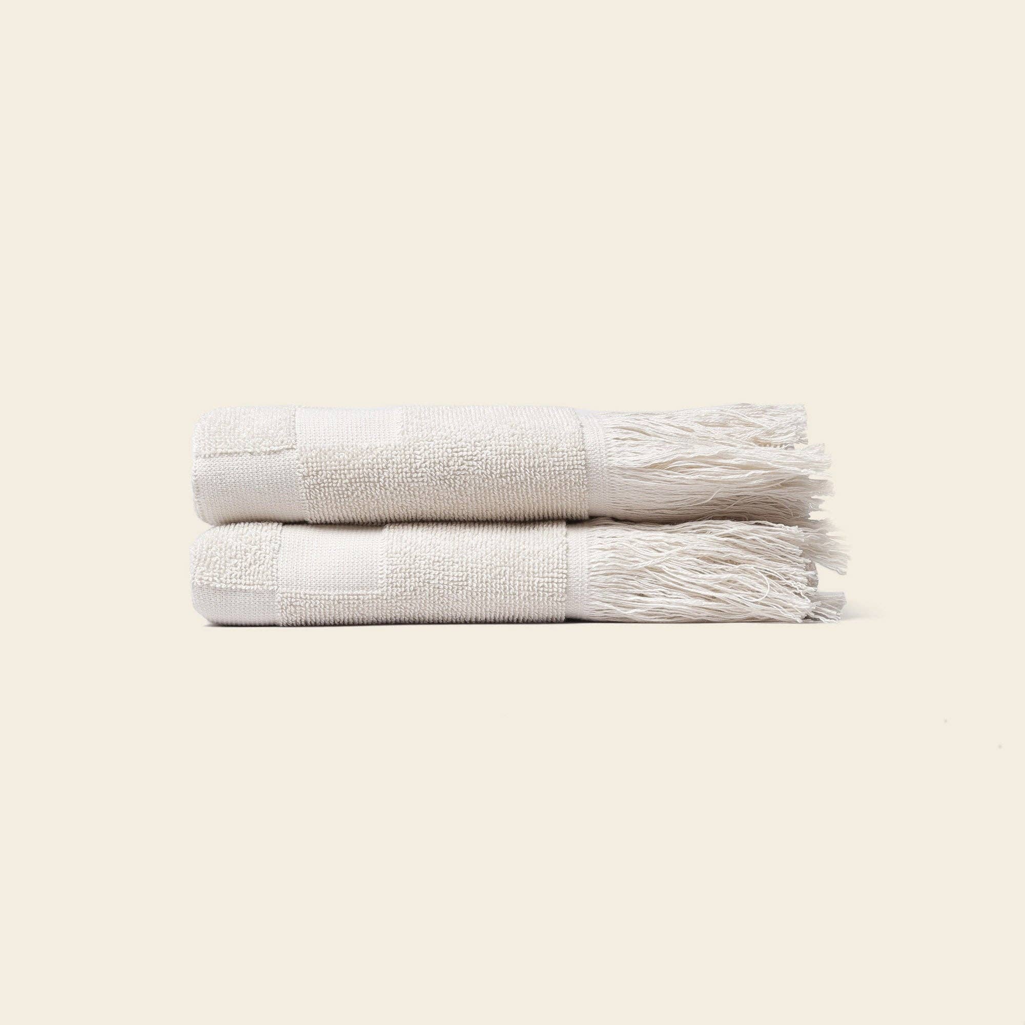 Organic Checkered Hand Towel