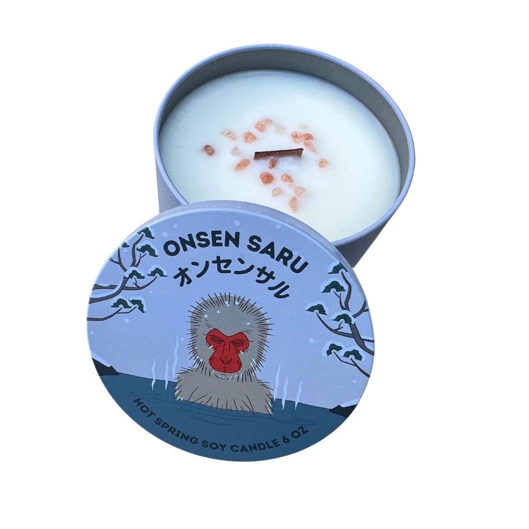 Hot Spring Candle by Onsen Saru