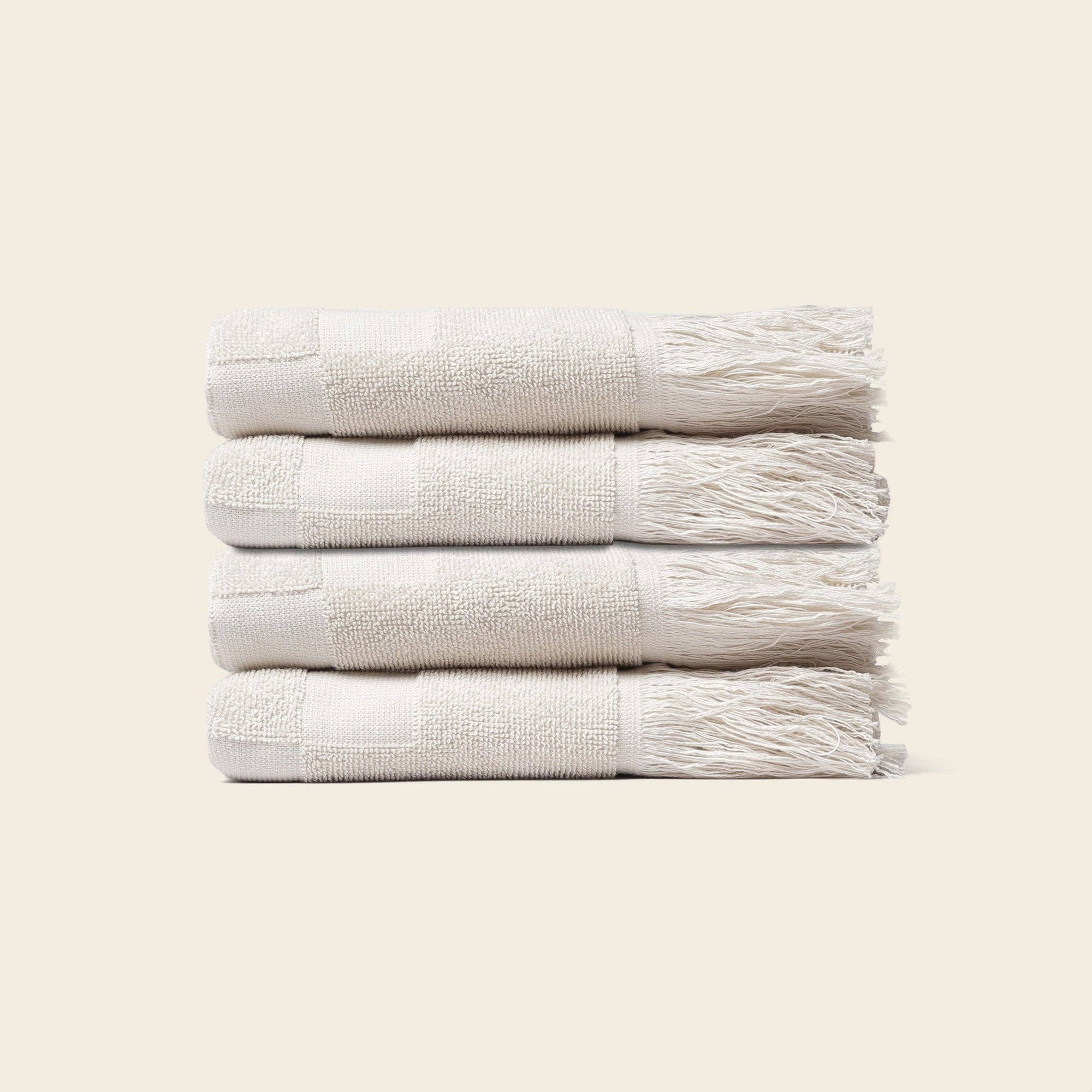 Organic Checkered Hand Towel