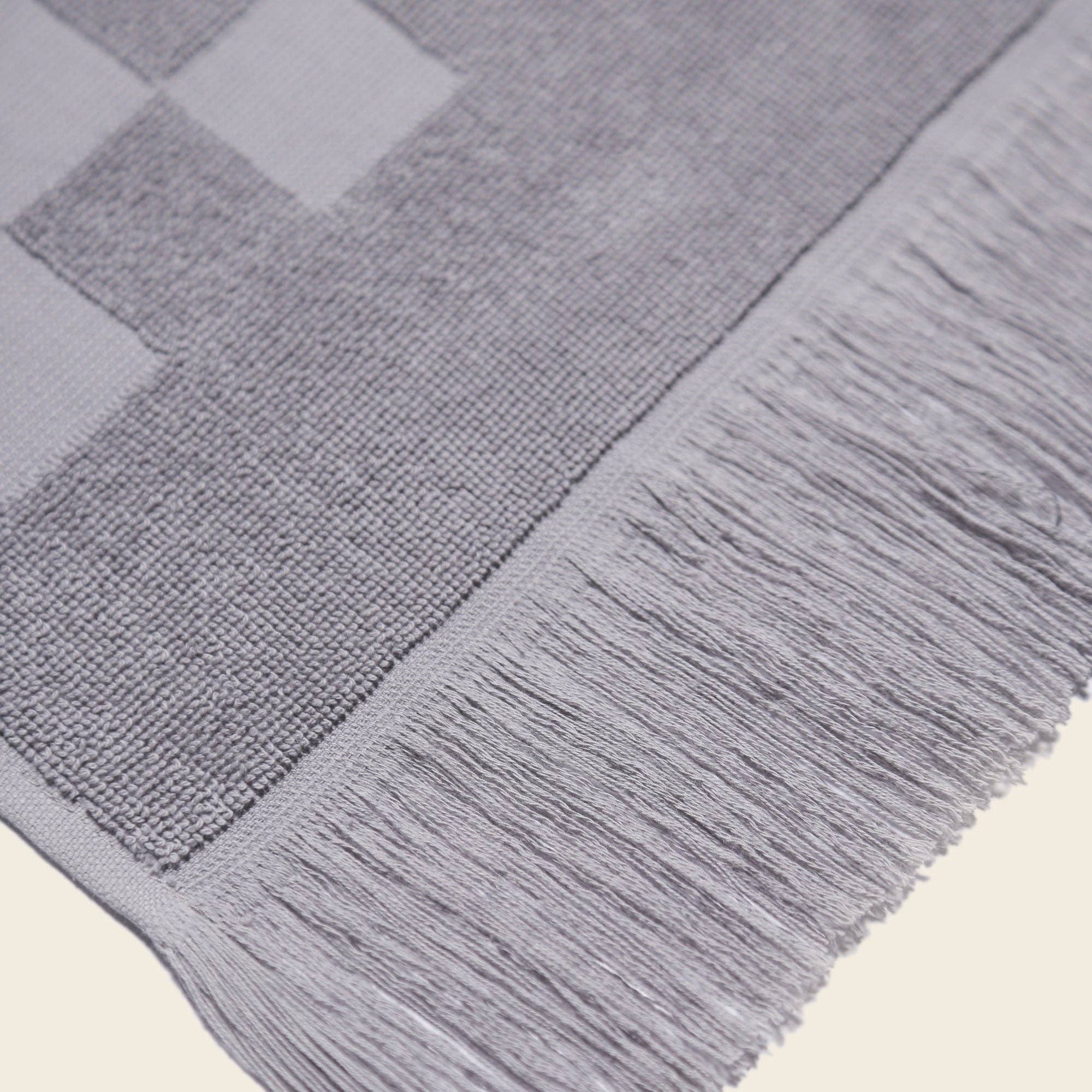 Organic Checkered Hand Towel
