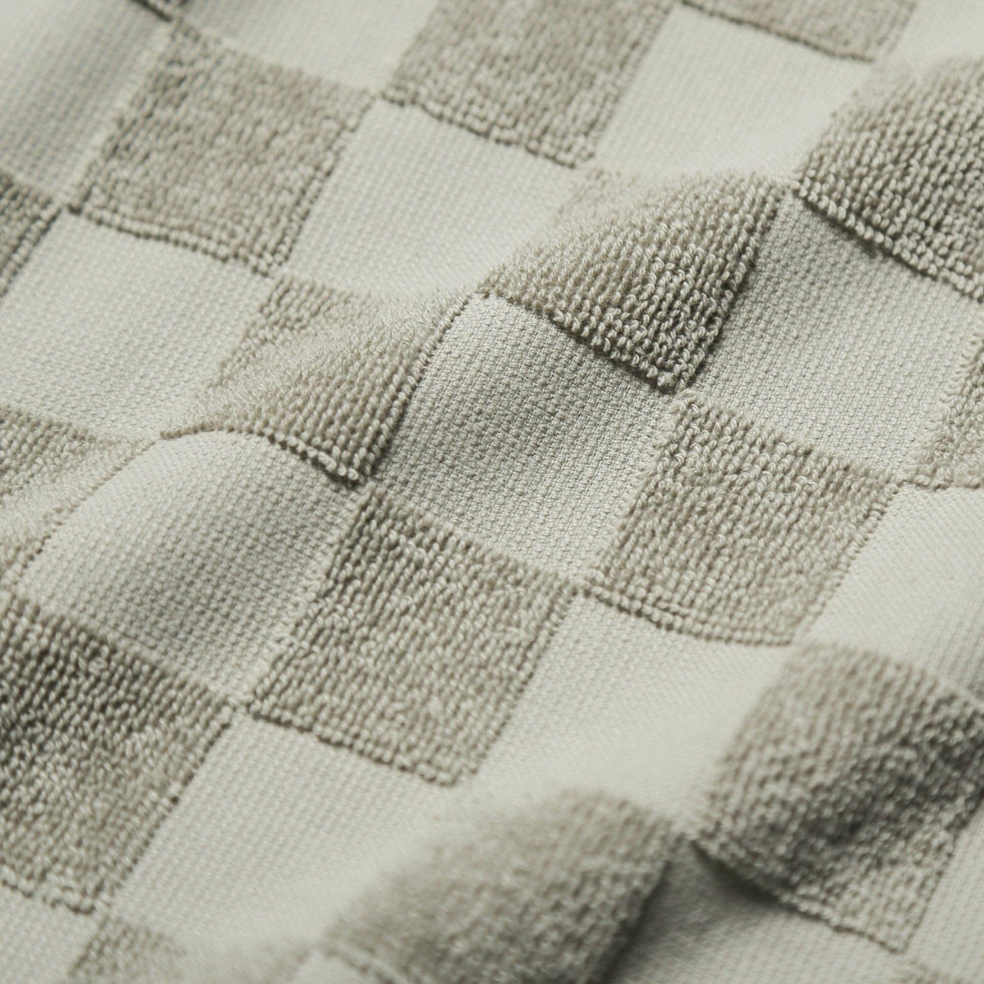 Organic Checkered Bath Towel
