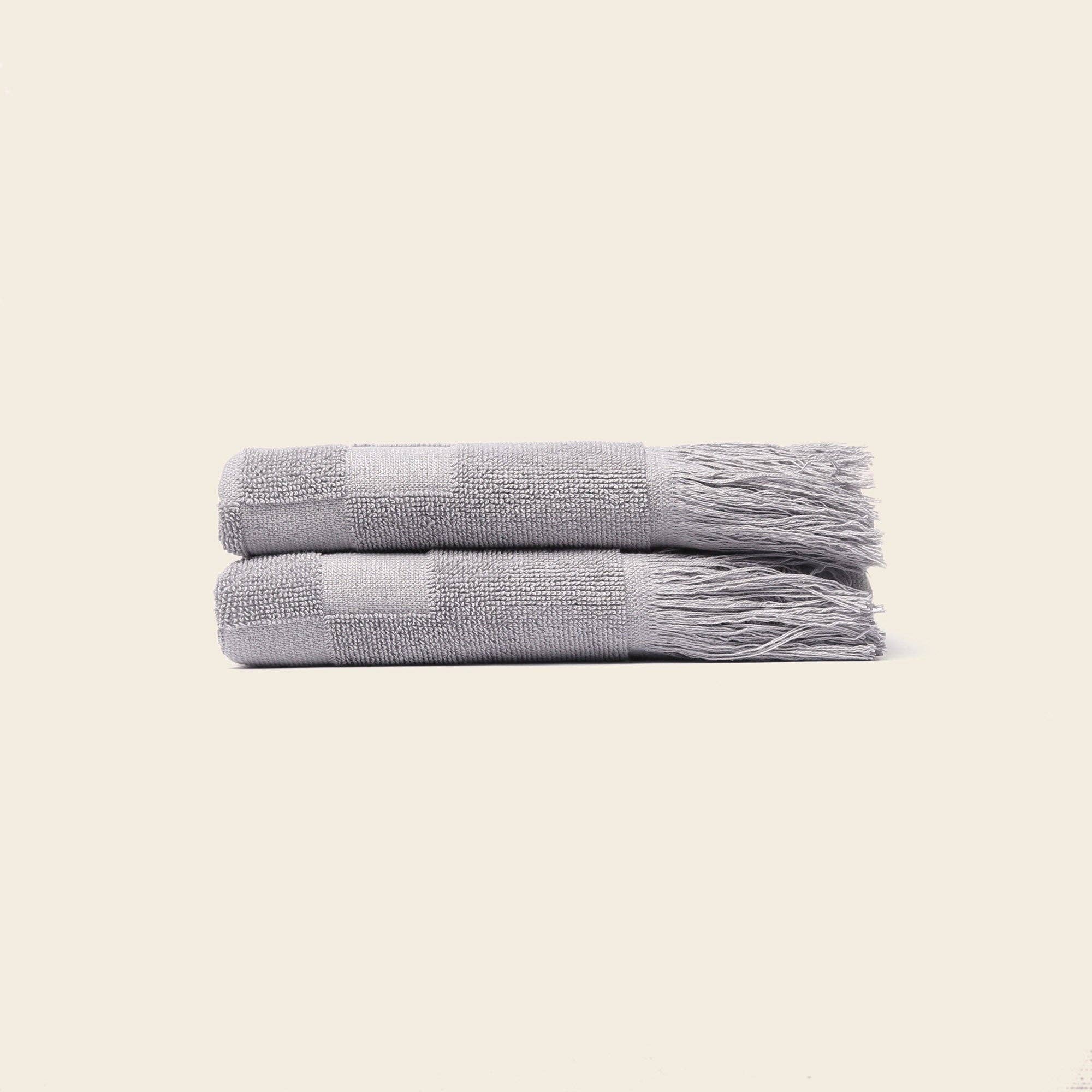 Organic Checkered Hand Towel