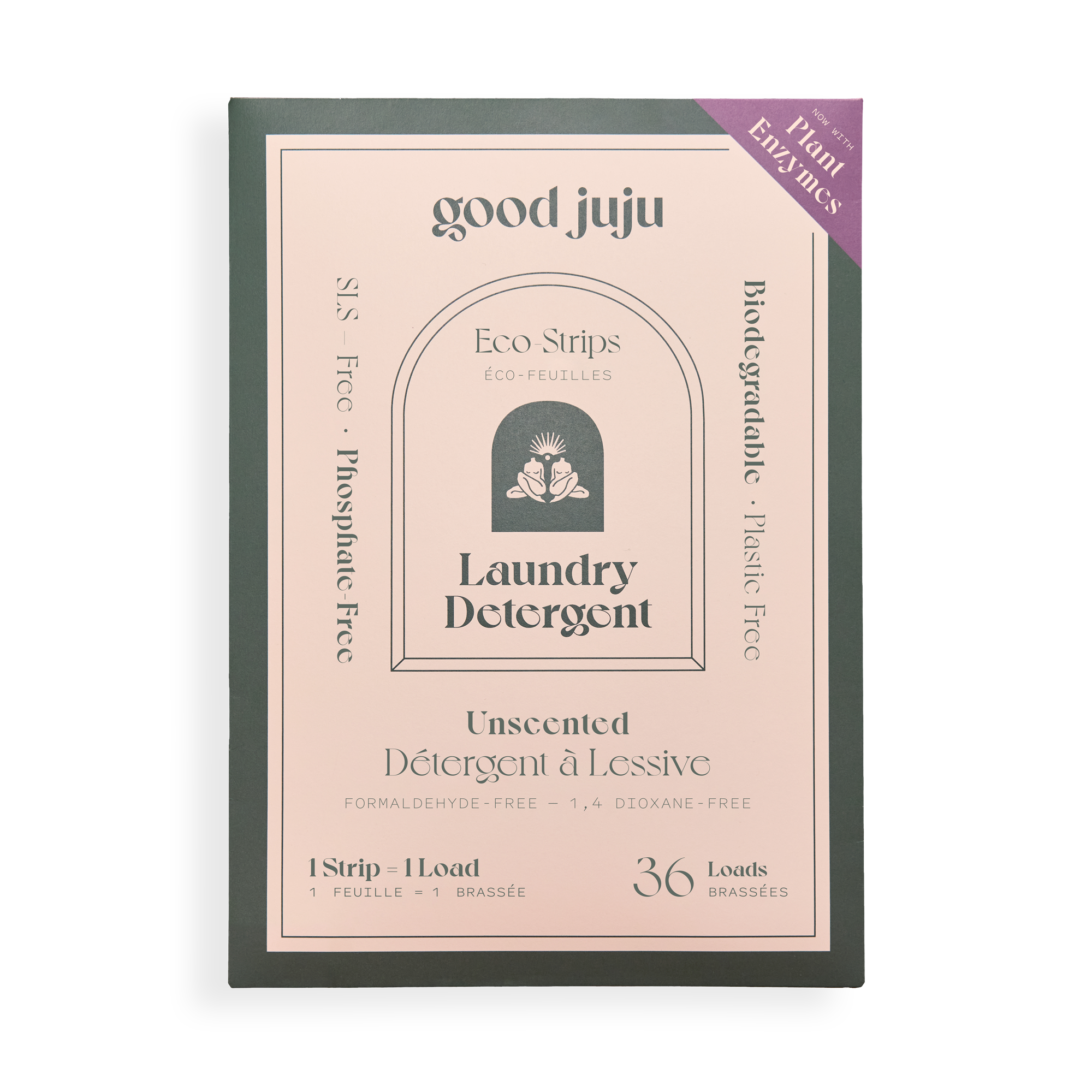 Laundry Detergent Strips in Unscented