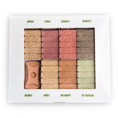 Seven Scent Incense Sampler w/Holder