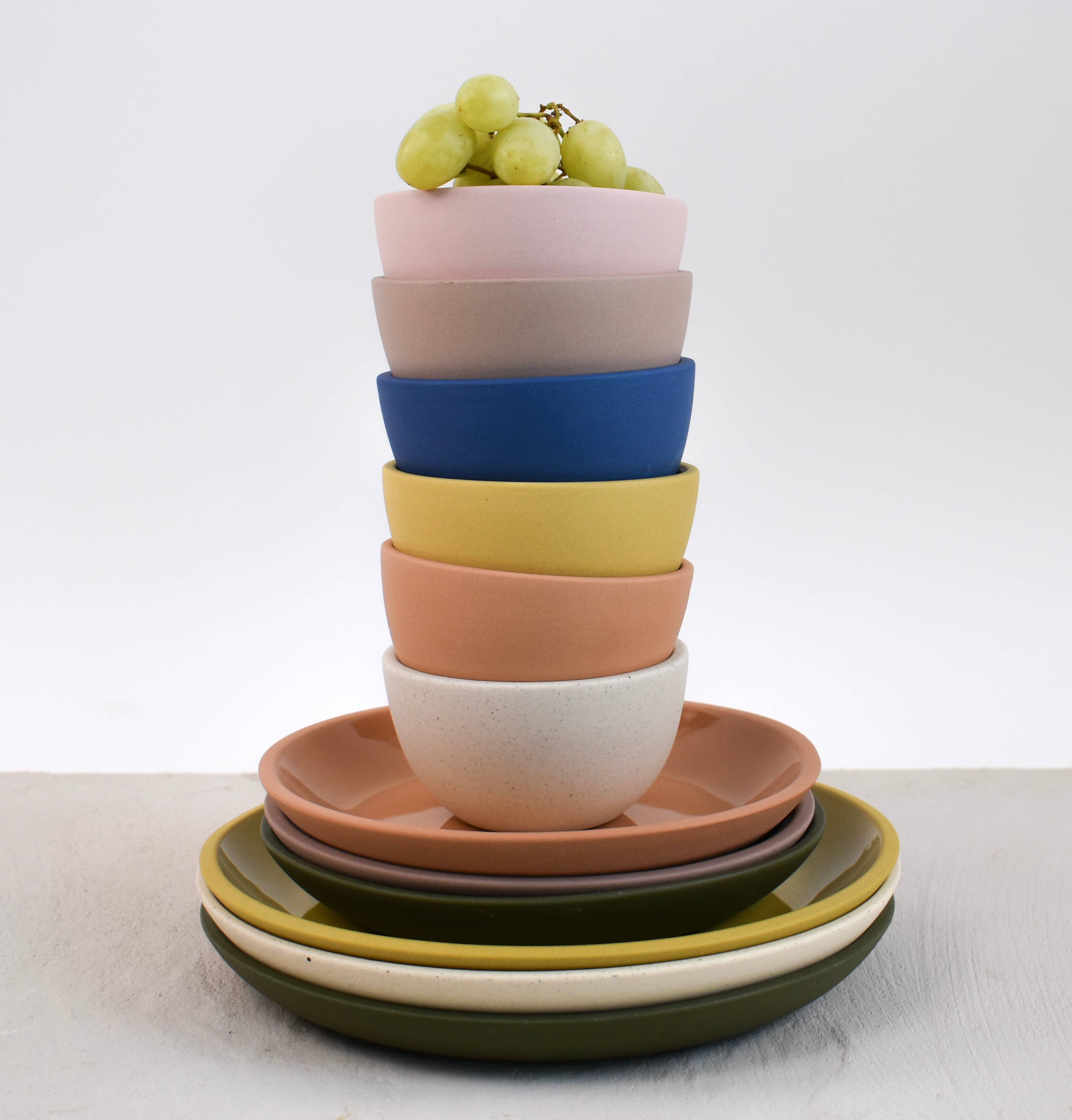 The Snack Bowl Handmade Ceramic : Azure