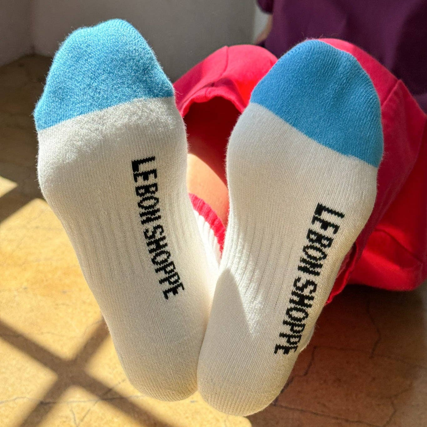Color Block Girlfriend Socks