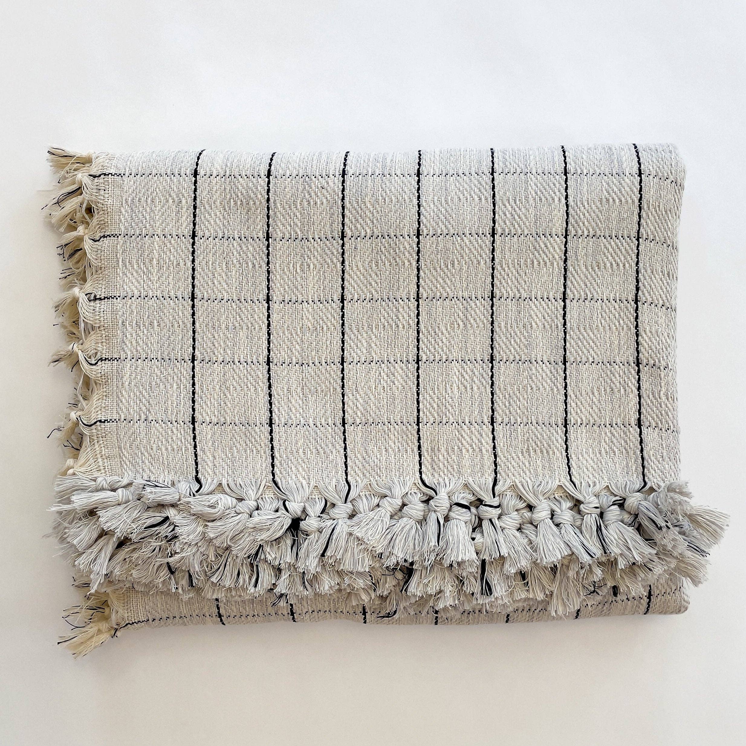 Naz | 100% Turkish Cotton XL Throw Blanket