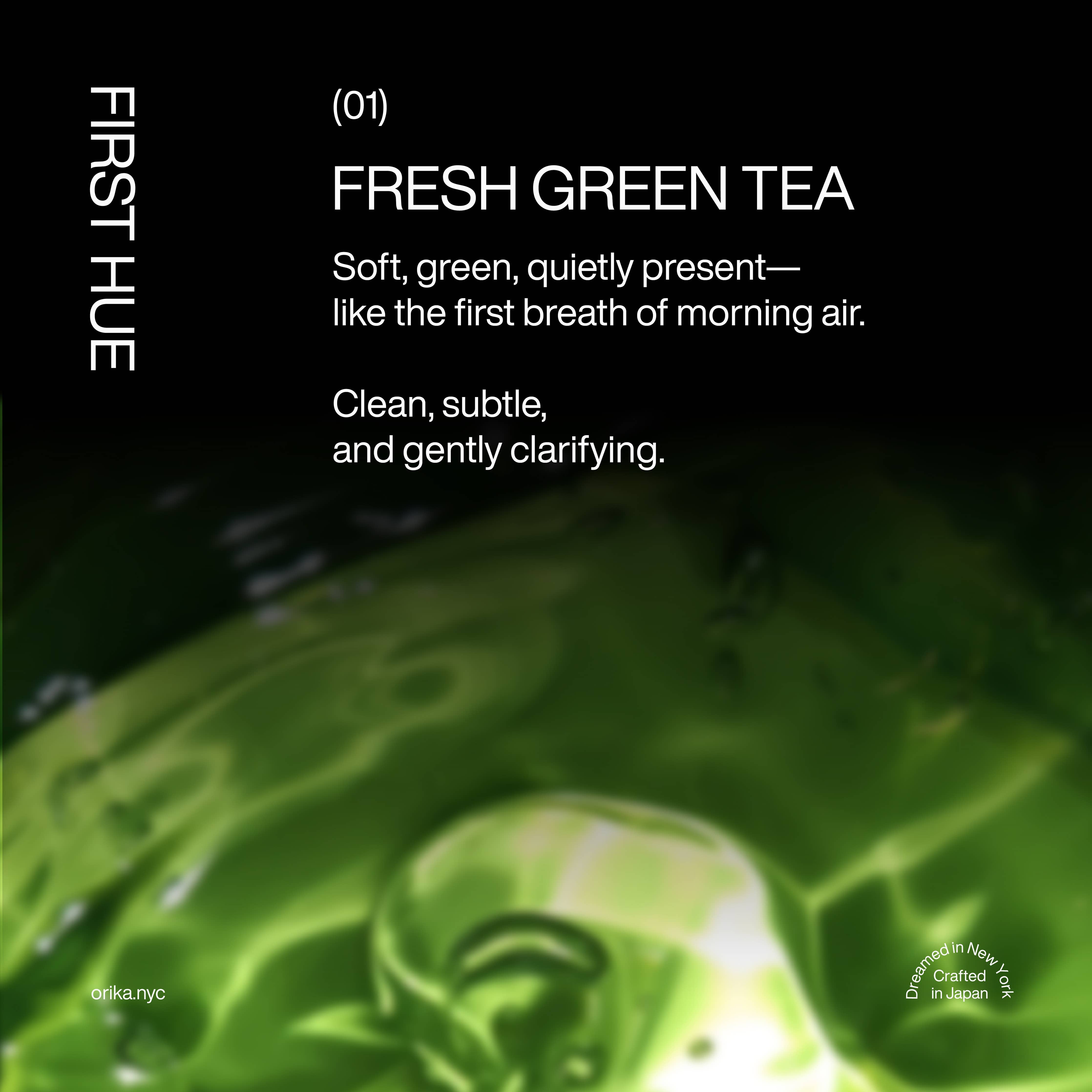 Morning Ceremony — Green Tea Gradient Incense