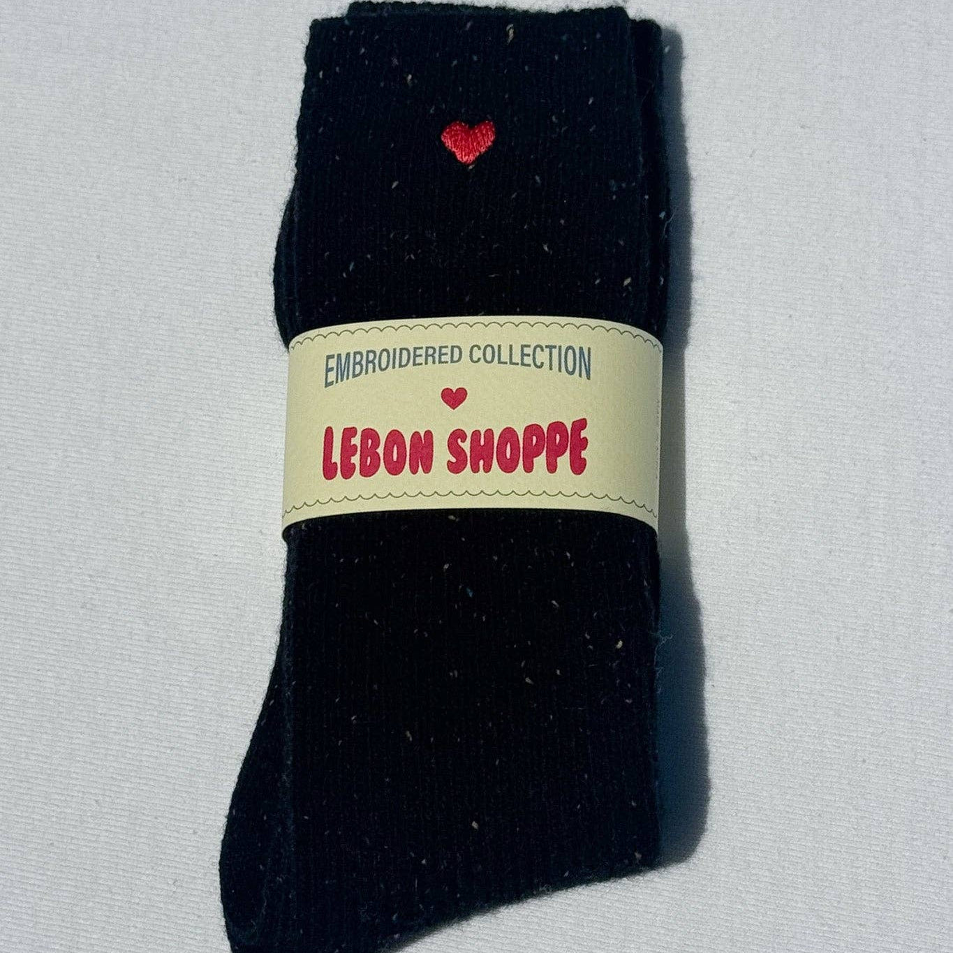 Embroidered Snow Socks