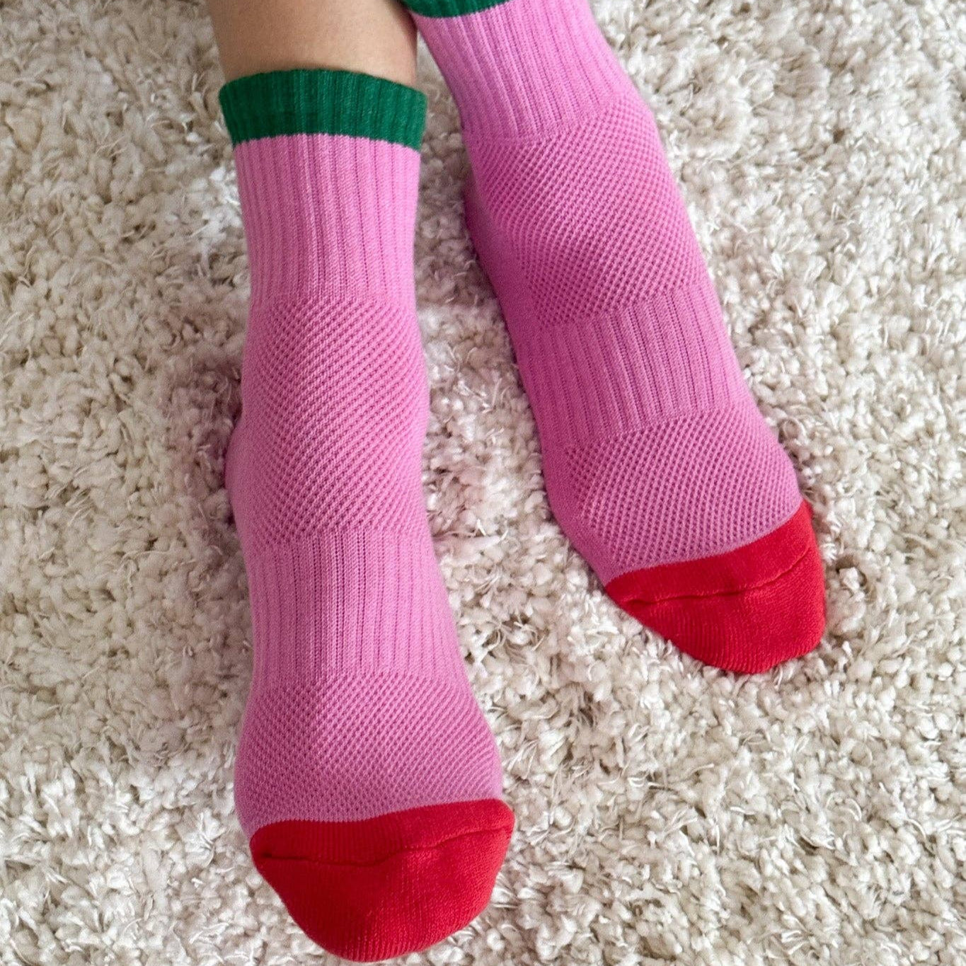 Color Block Girlfriend Socks