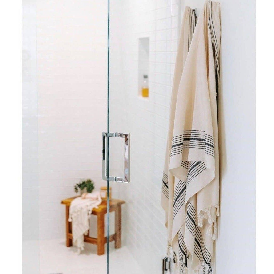 Zebrine 100% Cotton Turkish Bath Towel